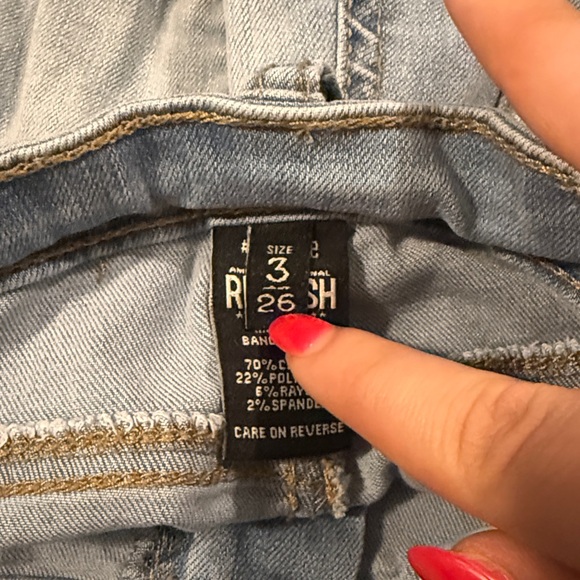 Rewash Light Blue Flare Jeans - Picture 2 of 3